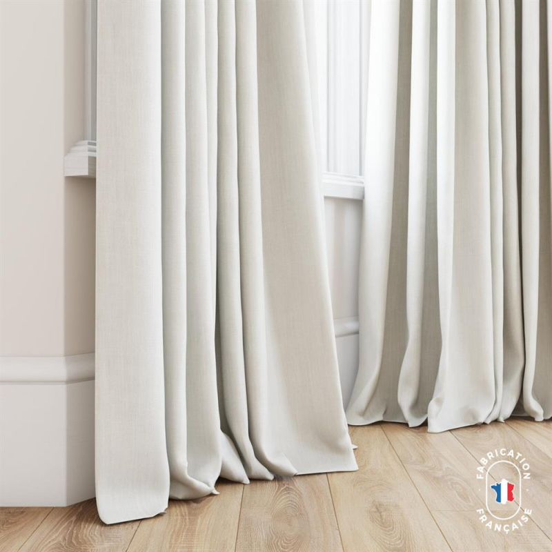 Tissu Lexicon coloris Écru à l'échelle