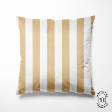 Coussin à rayures