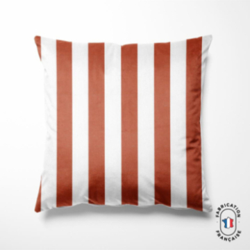 Coussin à rayures