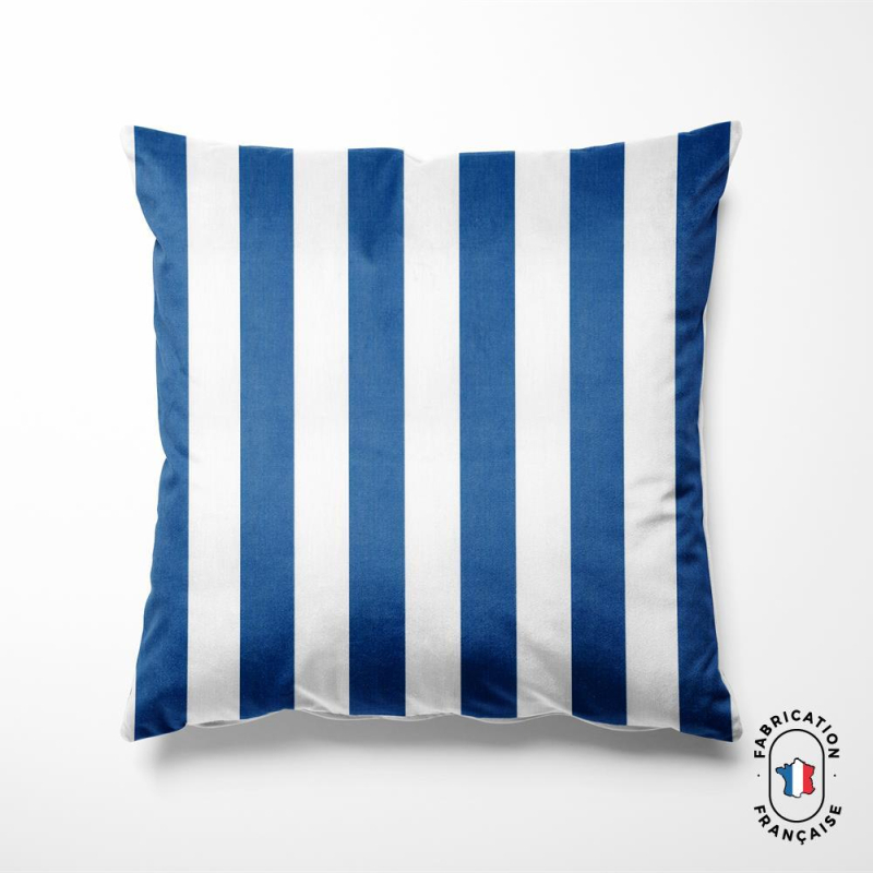 Coussin à rayures