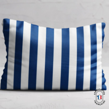 Coussin à rayures