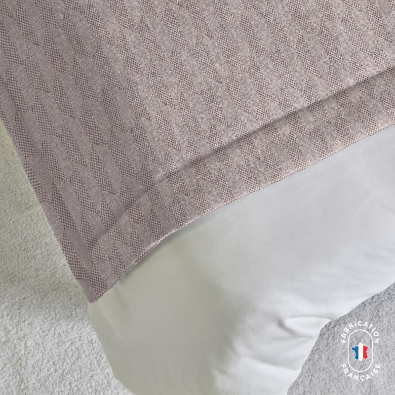 Chemin de lit jacquard géométrique Hadel