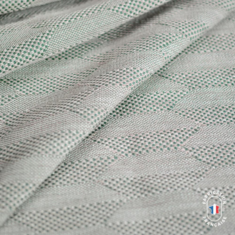 Chemin de lit jacquard géométrique Hadel