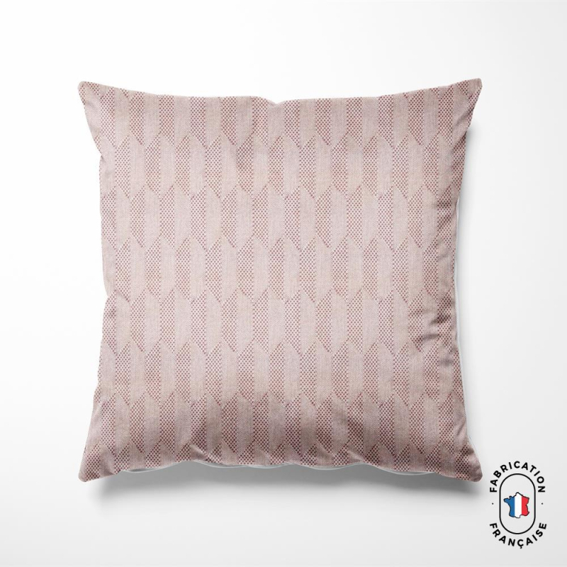Coussin jacquard géométrique Hadel