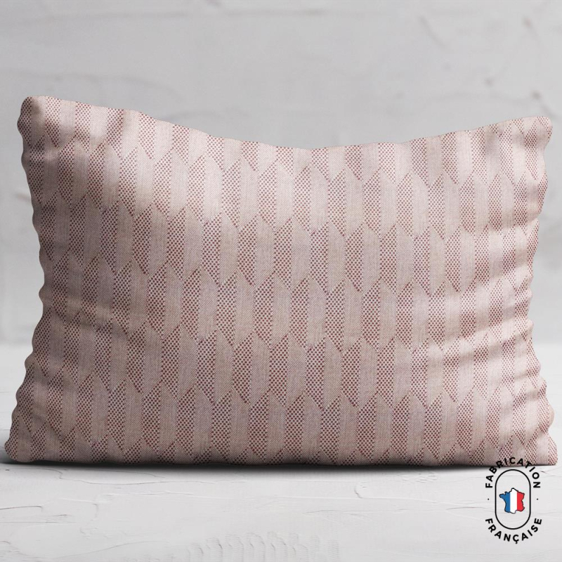 Coussin jacquard géométrique Hadel