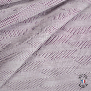 Coussin jacquard géométrique Hadel