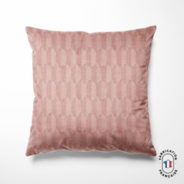 Coussin jacquard géométrique Hadel