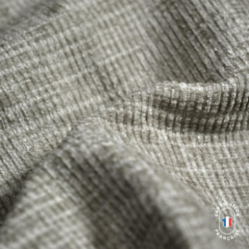 Chemin de lit en velours texturé