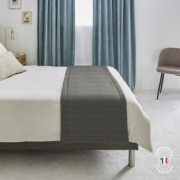 Chemin de lit en tweed