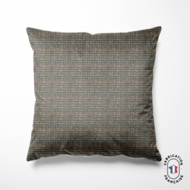 Coussin en tweed