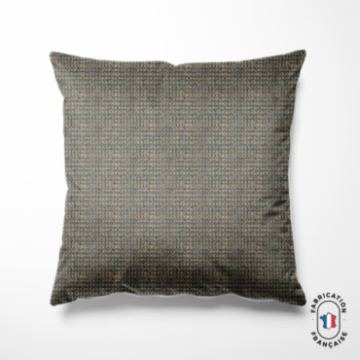 Coussin en tweed