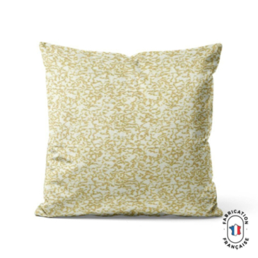 Coussin en jacquard à motif animal ROCHE carré