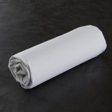 Drap housse 90x190 en percale Sélène roulé