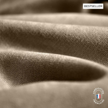 Tissu Calvin coloris Noix