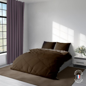 Rideau occultant Moon coloris Lilas chambre