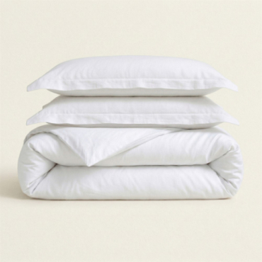 Parure coton blanc HEMERA