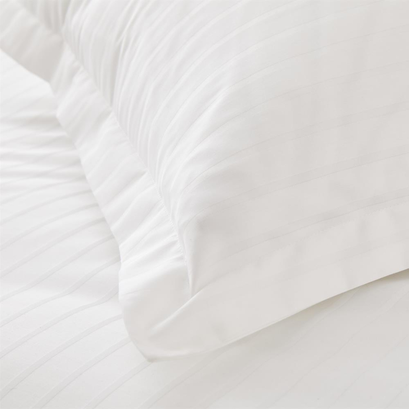 Lot 2 taies d'oreiller Hypnos 50x75 cm à volants