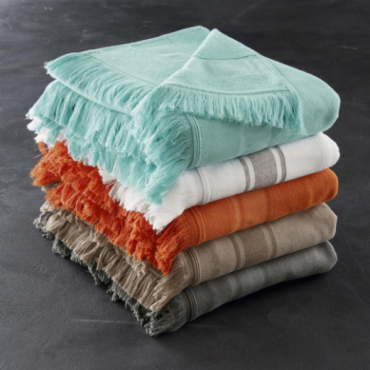 Fouta couleur 90x200 cm