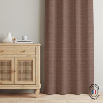 Rideau en tweed Hadrien