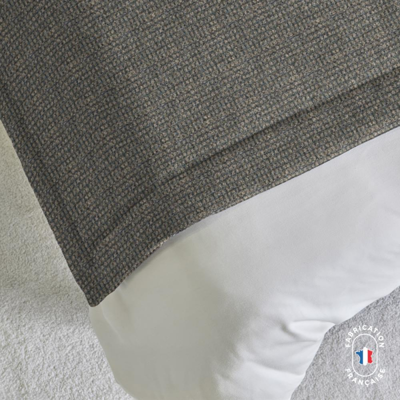 Chemin de lit en tweed