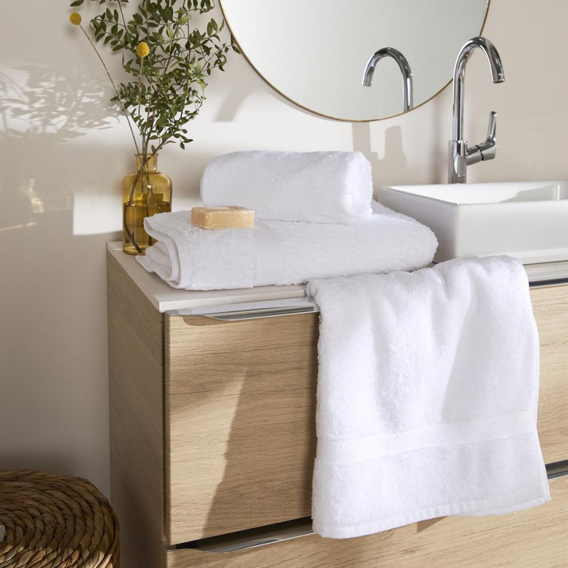 Drap de bain Luxe pure coton Oeko Tex - 500g 70x140 cm