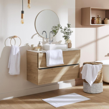 Serviette de toilette Olympe - 550 g - 50x100 cm