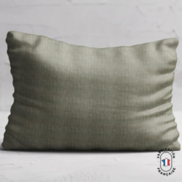 Coussin en velours texturé