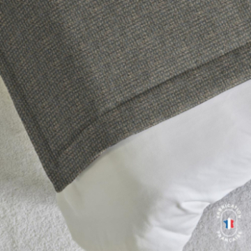Chemin de lit en tweed