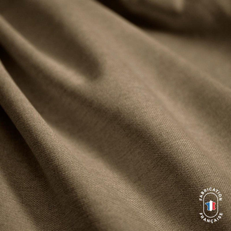 Tissu Dolly coloris Taupe