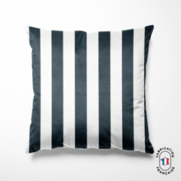 Coussin à rayures