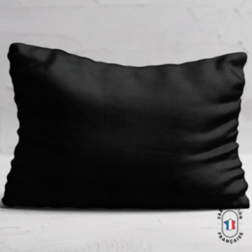Coussin en velours texturé