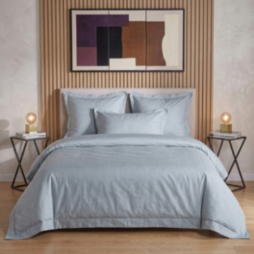 Housse de couette callista ice blue 140x200 cm