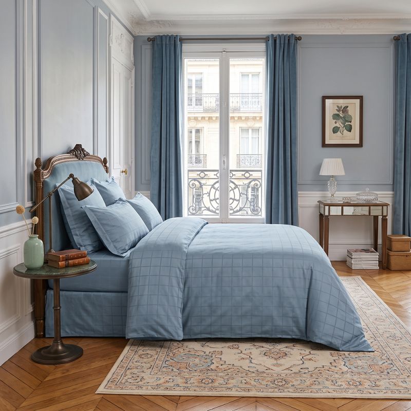 Housse de couette callista ice blue 140x200 cm