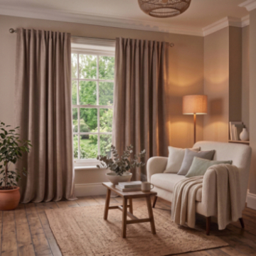 Rideau sur-mesure Calvin Noix