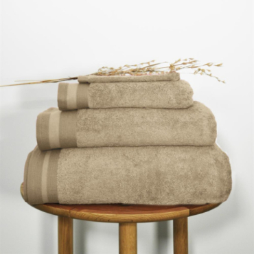 Maxi drap de bain 100x150 cm couleur sand PENELOPE