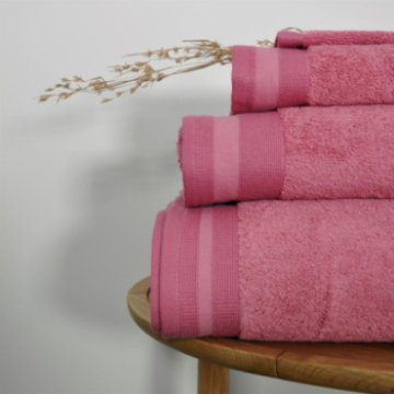 Maxi drap de bain 100x150 cm couleur blossom PENELOPE zoom