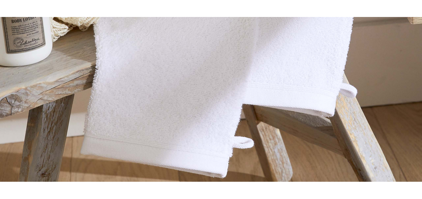 Gant de toilette de qualité - Maison Denantes